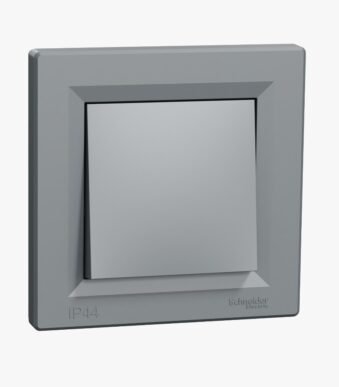 Asfora – Interrupteur 1P 1 voie, Bornes sans vis, IP44 – EPH0100262